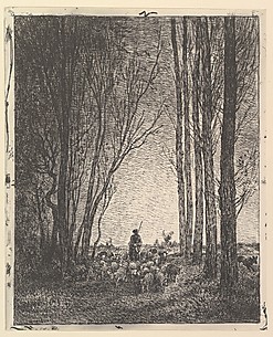 "La Gardeuse de Chèvres", de Charles-François Daubigny